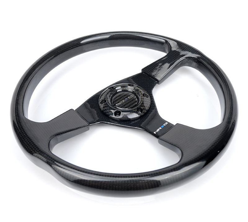 NRG Carbon Fiber Steering Wheel 350mm - ST-012CF