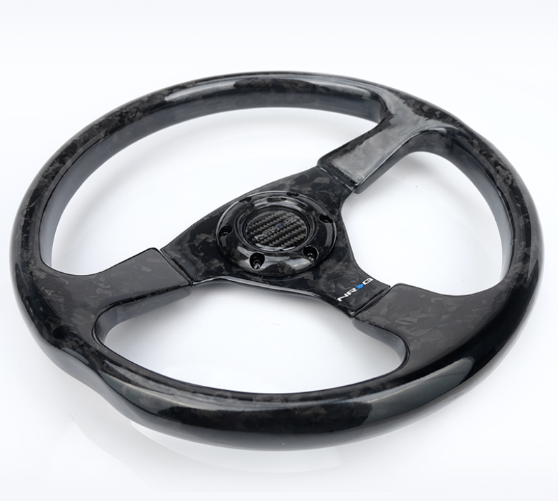 NRG Forged Carbon Fiber Steering Wheel 350mm - ST-012FC