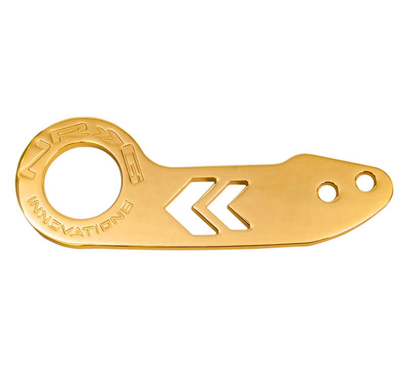 NRG Universal Rear Tow Hook - Gold Dip - TOW-110GD