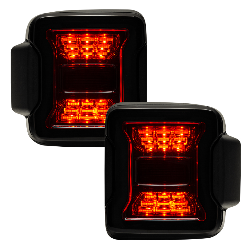 Oracle Jeep Wrangler JL Black Series LED Tail Lights - 5852-504