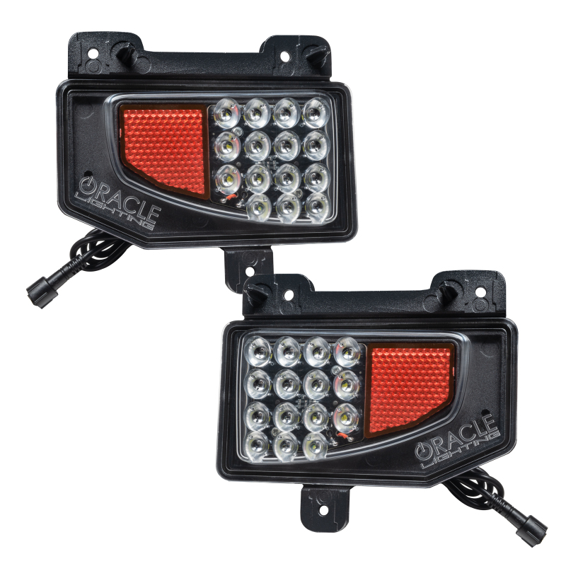 Oracle Rear Bumper LED Reverse Lights for Jeep Gladiator JT - 6000K - 5878-504