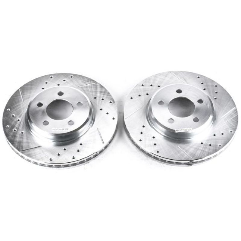 Power Stop 05-19 Chrysler 300 Front Evolution Drilled & Slotted Rotors - Pair - AR8358XPR