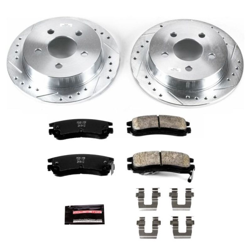 Power Stop 04-05 Buick Century Rear Z23 Evolution Sport Brake Kit - K1558