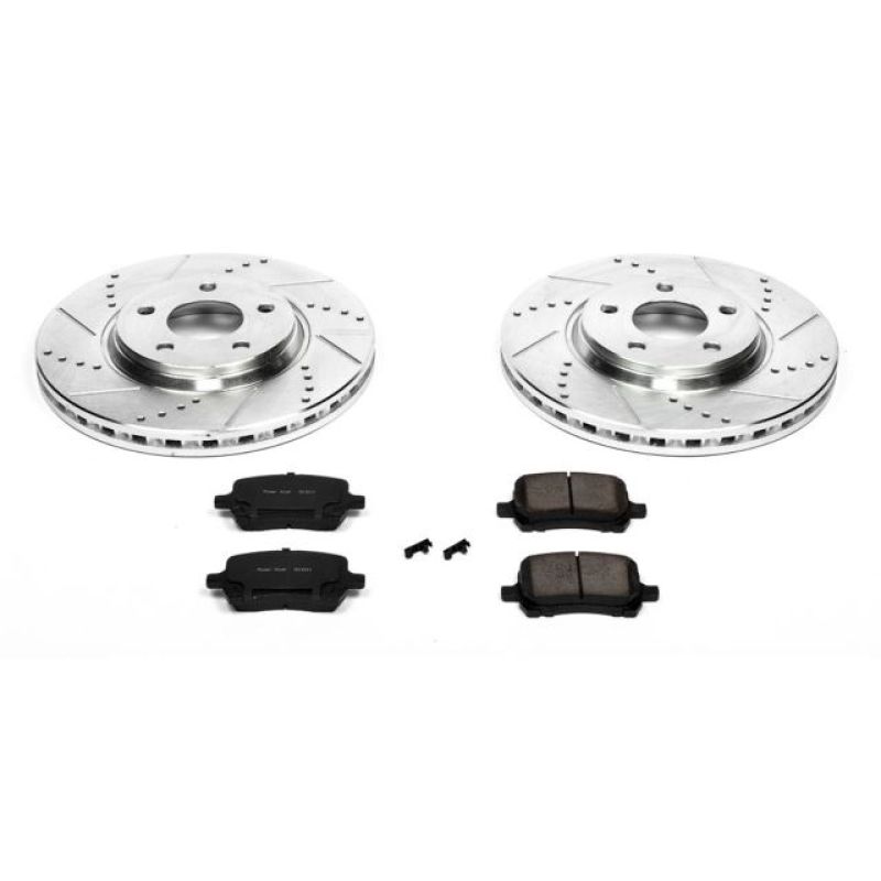 Power Stop 2007 Chevrolet Cobalt Front Z23 Evolution Sport Brake Kit - K1614