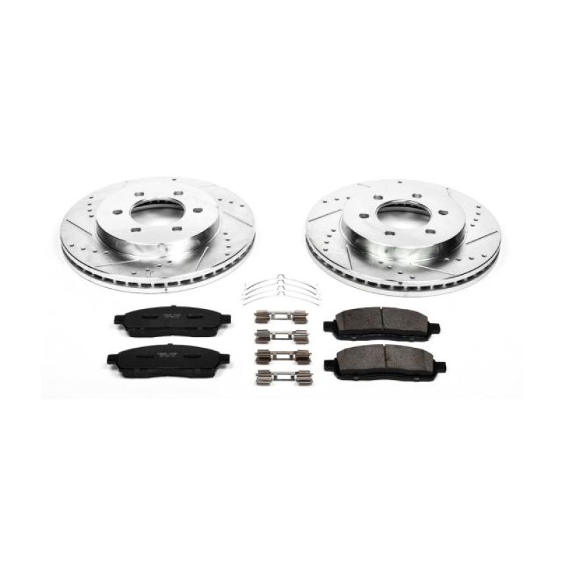 Power Stop 04-08 Ford F-150 Front Z23 Evolution Sport Brake Kit - K1943