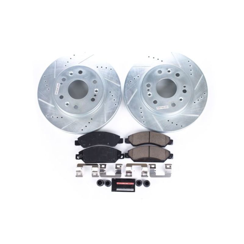 Power Stop 07-08 Cadillac Escalade Front Z23 Evolution Sport Brake Kit - K2067