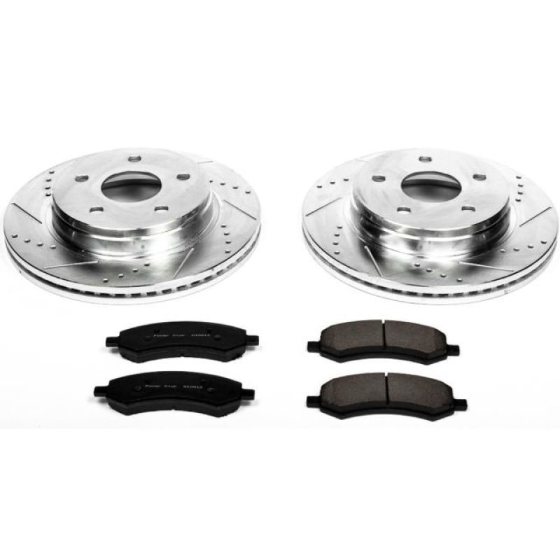 Power Stop 07-09 Chrysler Aspen Front Z23 Evolution Sport Brake Kit - K2163