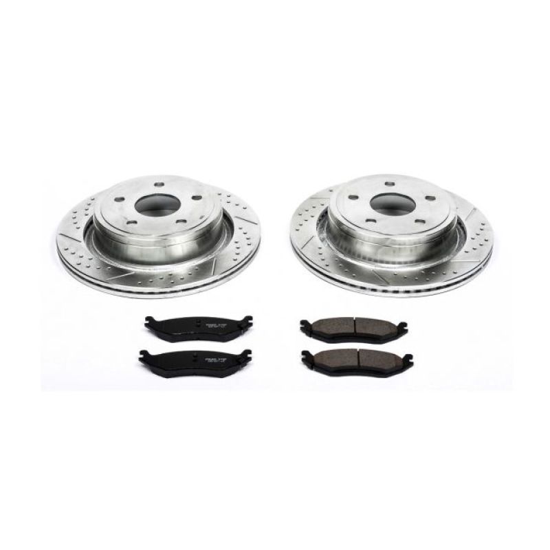 Power Stop 07-09 Chrysler Aspen Rear Z23 Evolution Sport Brake Kit - K2172