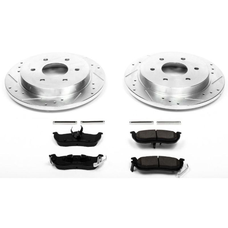 Power Stop 04-10 Infiniti QX56 Rear Z23 Evolution Sport Brake Kit - K2445