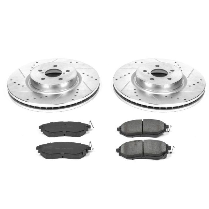 Power Stop 14-18 Subaru Forester Front Z23 Evolution Sport Brake Kit - K285