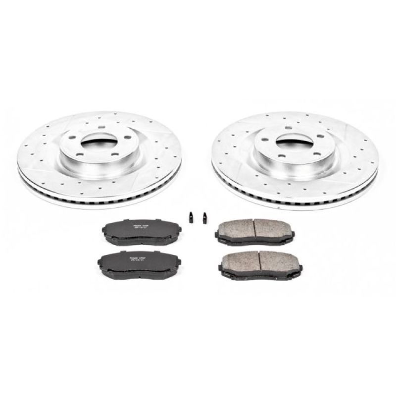 Power Stop 07-15 Ford Edge Front Z23 Evolution Sport Brake Kit - K3057