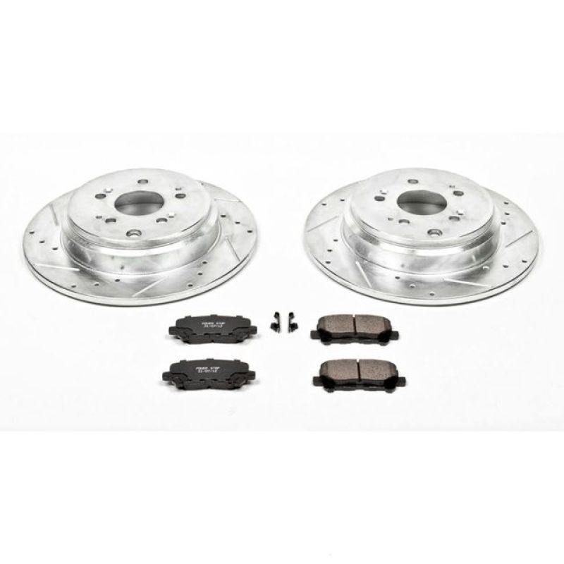 Power Stop 07-13 Acura MDX Rear Z23 Evolution Sport Brake Kit - K4685