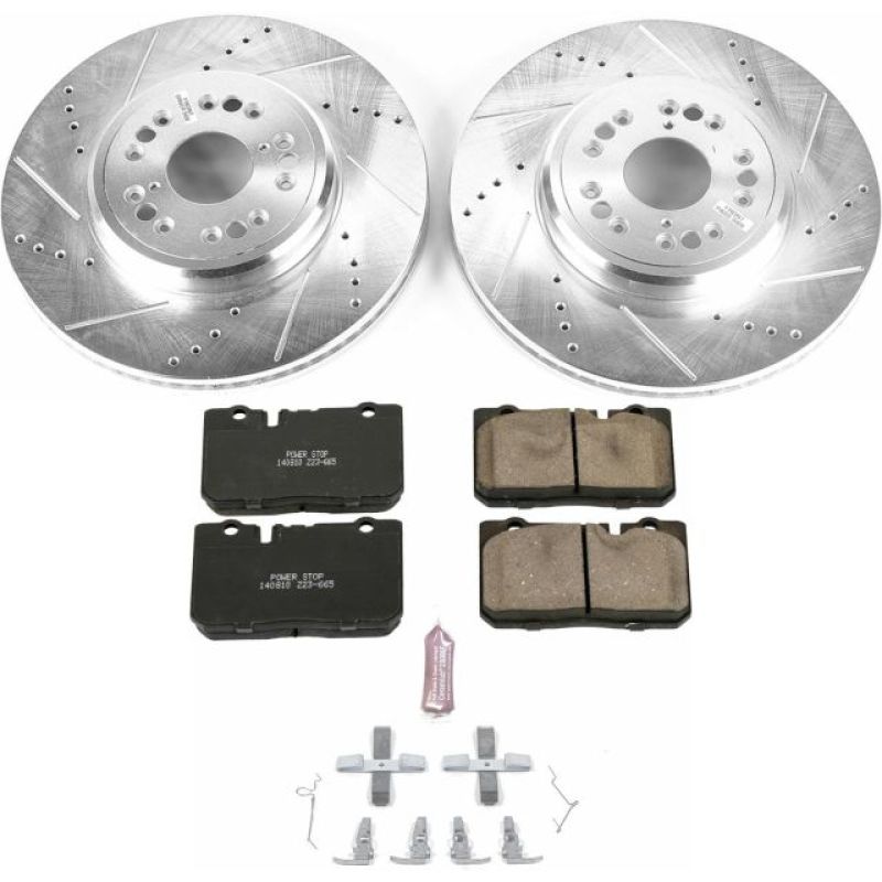 Power Stop 95-00 Lexus LS400 Front Z23 Evolution Sport Brake Kit - K5099