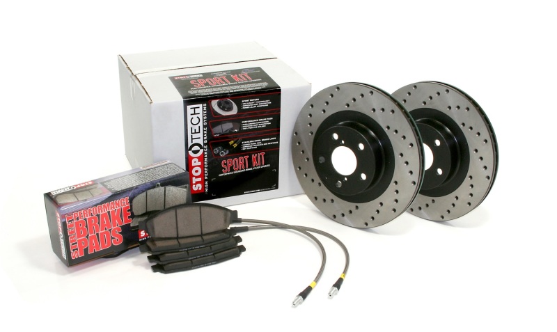 Sport Axle Pack Drilled Rotor, Front - 979.34016F