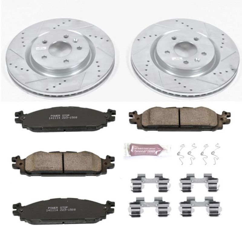 Power Stop 11-19 Ford Explorer Front Z23 Evolution Sport Brake Kit - K5583