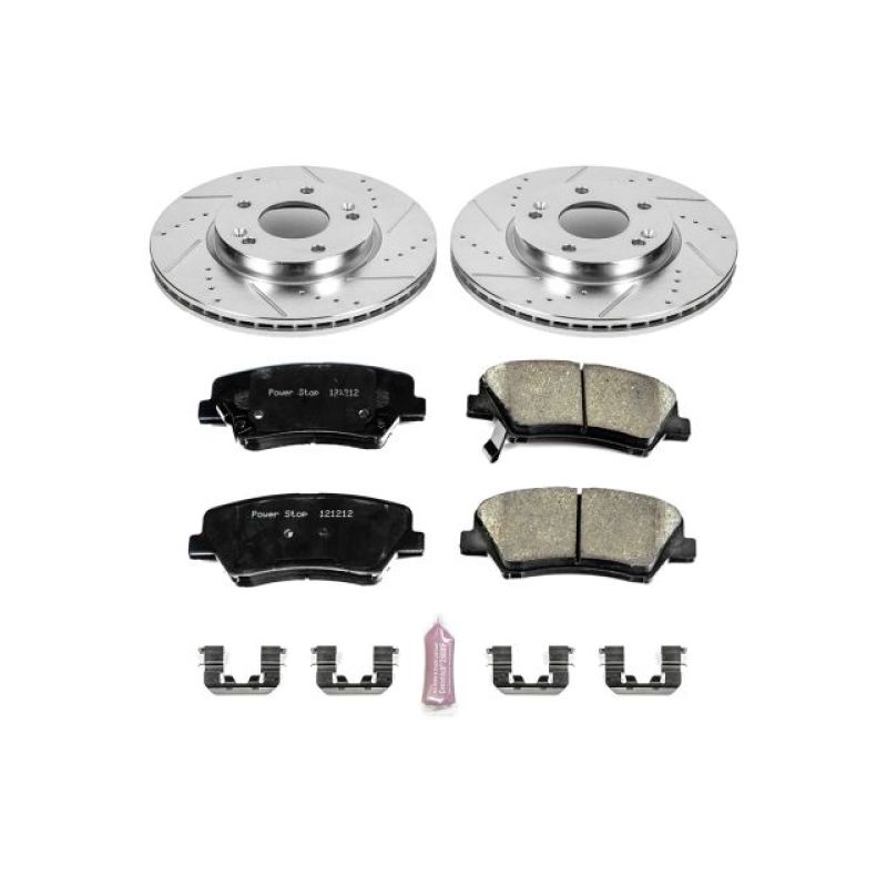 Power Stop 11-16 Hyundai Elantra Front Z23 Evolution Sport Brake Kit - K6503