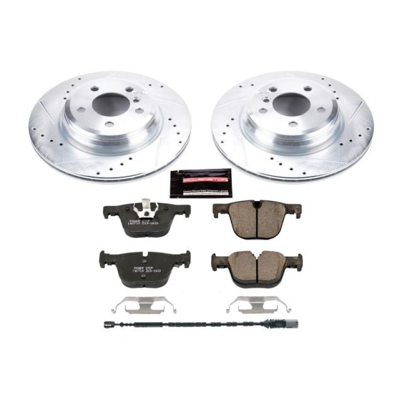 Power Stop 15-16 BMW 328i xDrive Rear Z23 Evolution Sport Brake Kit - K6667