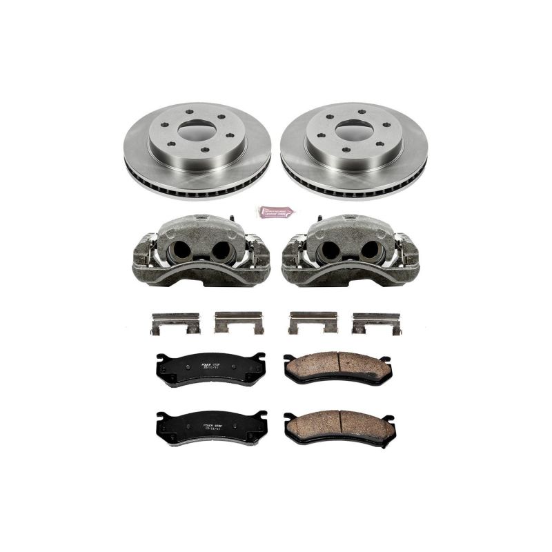 Power Stop 02-06 Cadillac Escalade Front Autospecialty Brake Kit w/Calipers - KCOE2009