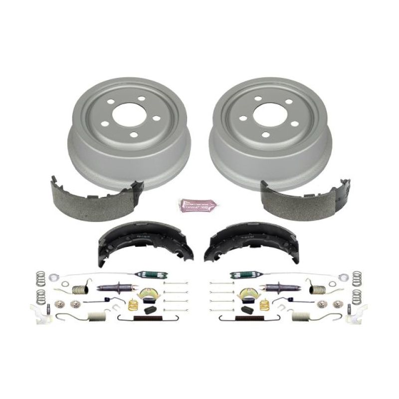 Power Stop 92-01 Jeep Cherokee Rear Autospecialty Drum Kit - KOE15300DK