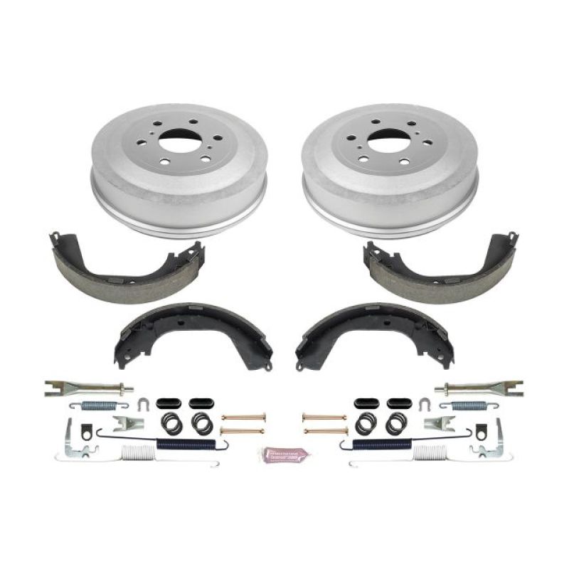 Power Stop 09-13 Chevrolet Silverado 1500 2WD Rear Autospecialty Drum Kit - KOE15411DK