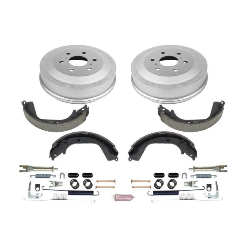 Power Stop 09-13 Chevrolet Silverado 1500 2WD Rear Autospecialty Drum Kit - KOE15411DK