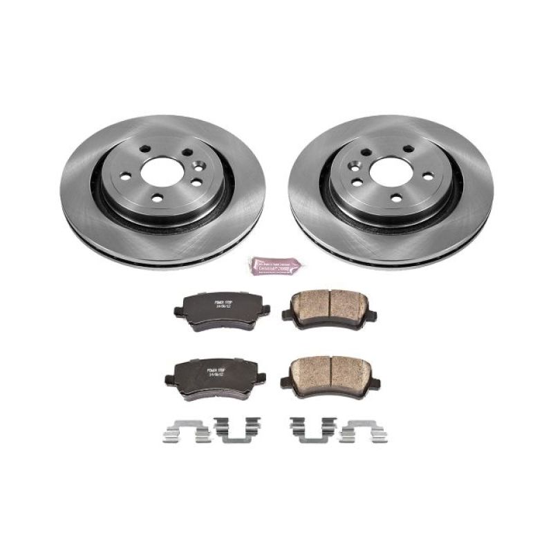 Power Stop 11-18 Volvo S60 Rear Autospecialty Brake Kit - KOE4702