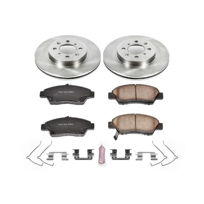 Power Stop 09-14 Honda Fit Front Autospecialty Brake Kit - KOE5382