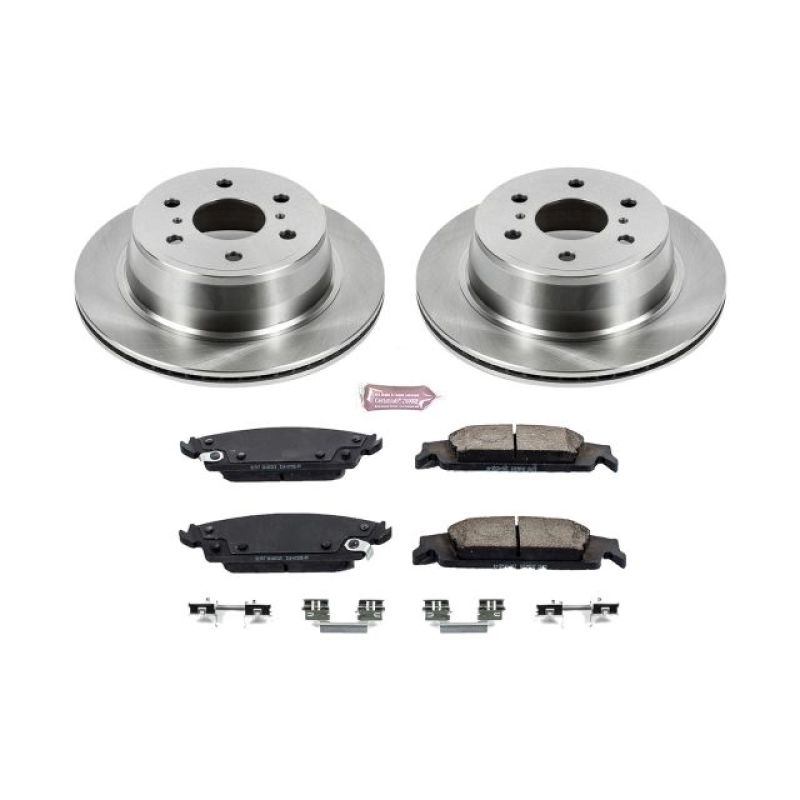 Power Stop 15-19 Cadillac Escalade Rear Autospecialty Brake Kit - KOE6562