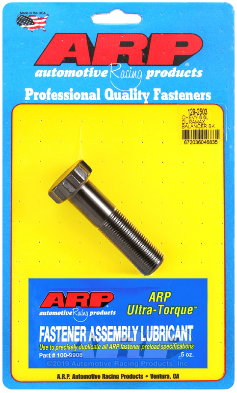 ARP GM Duramax 6.6L Harmonic Balancer Bolt Kit - 129-2503