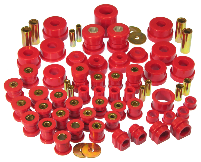 Prothane 03-09 Nissan 350Z Total Kit - Red - 14-2007