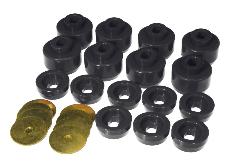 Prothane 99-06 Chevy Silverado 2/4wd Body Mounts - Black - 7-141-BL