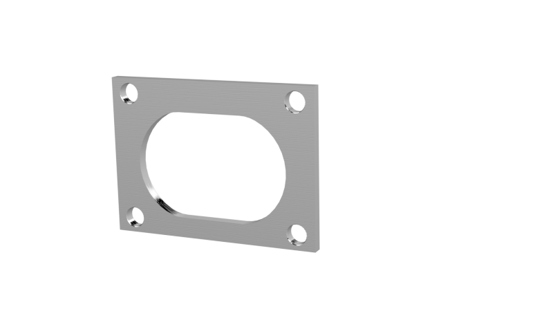 QTP Low Profile Weld-On QTEC Low Profile 4 Bolt Flange - 10338F