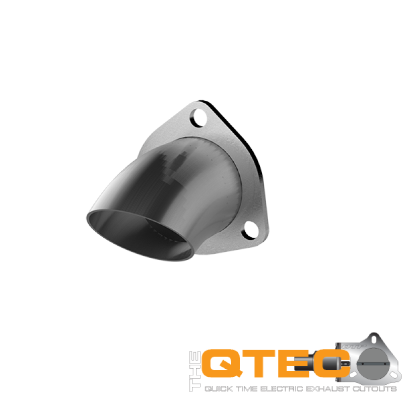 QTP 3in Bolt-On QTEC Adjustable Turn Down - 11300