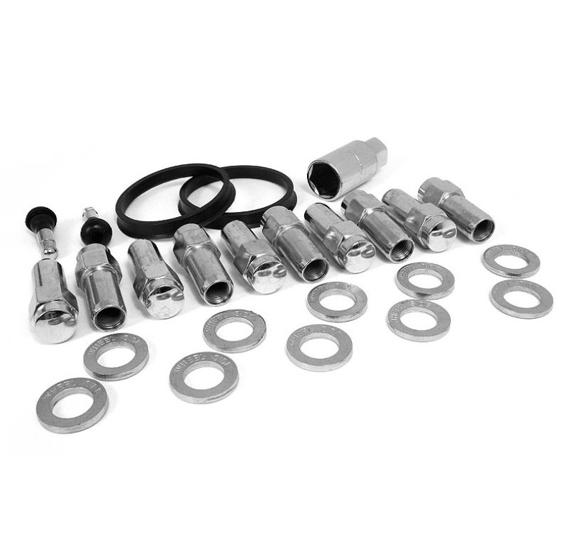 Race Star 14mm x 1.5 Open End 1.38in Shank w/ .875in Head  15+ Mustang Deluxe Lug Kit - 10 PK - 601-1433-10