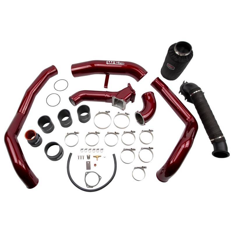 Wehrli 01-04 Chevrolet 6.6L LB7 Duramax High Flow Intake Bundle Kit - Candy Purple - WCF100712-CP