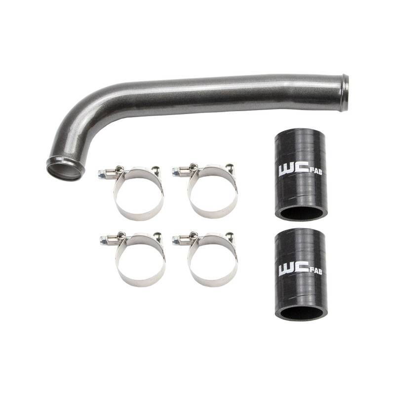 Wehrli 01-05 Chevrolet 6.6L LB7/LLY Duramax Upper Coolant Pipe - Bengal Blue - WCF100860-BB