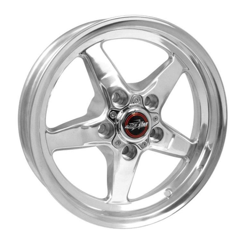 Race Star 92 Drag Star 15x3.75 5x4.50bc 1.25bs Direct Drill Polished Wheel - 92-537140DP