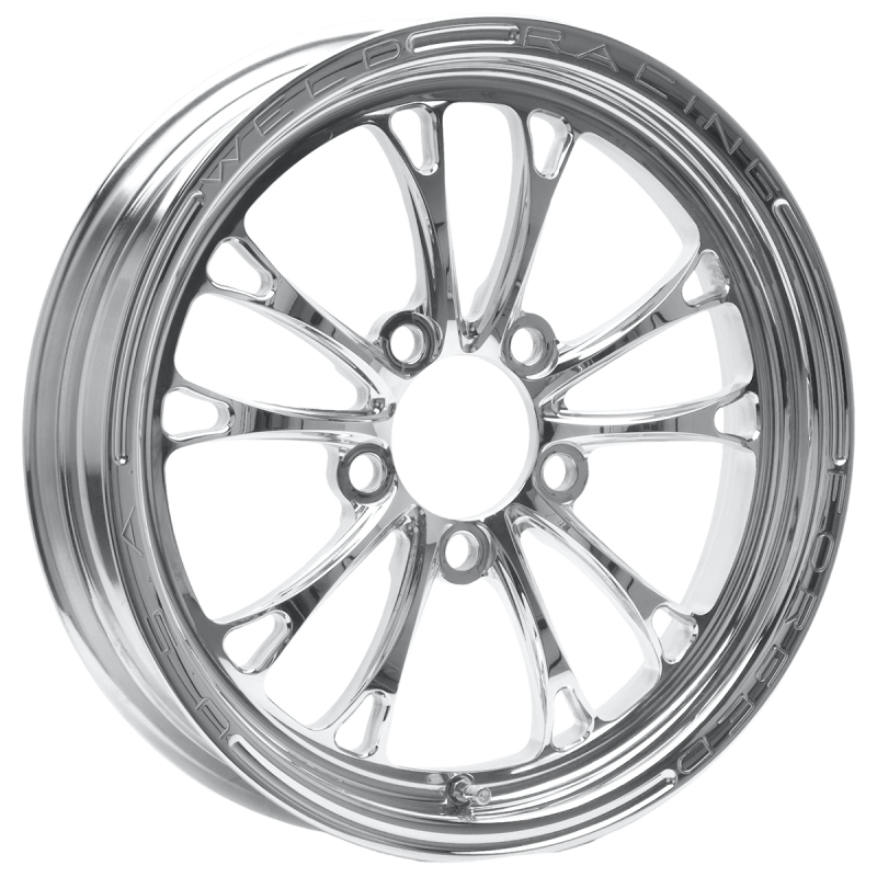 Weld V-Series 1-Piece 15x3.5 / 5x4.5 BP / 2.25in. BS Polished Wheel - Non-Beadlock - 84P-15202