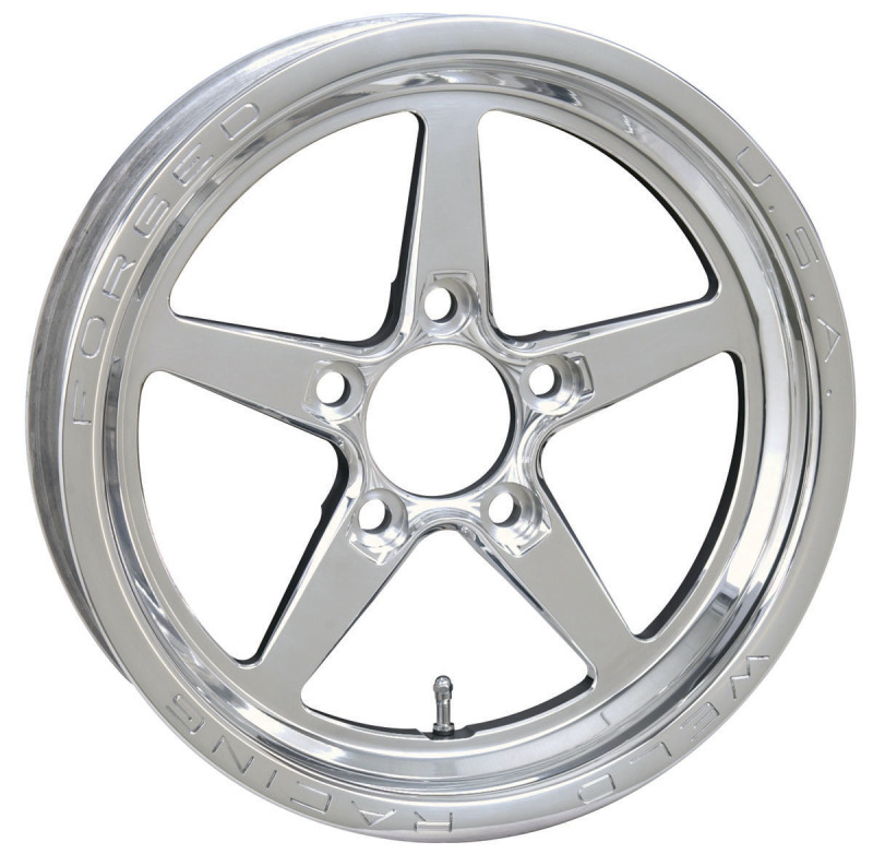 Weld Alumastar 1-Piece 15x3.5 / 5x4.75 BP / 1.75in. BS Polished Wheel - Non-Beadlock - 88-15274