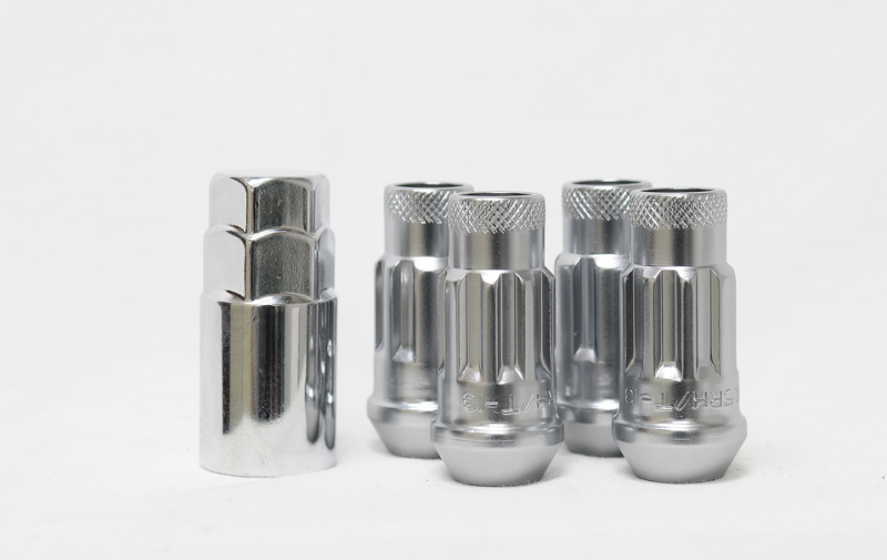 Wheel Mate Monster Open End Lug Nut Set of 4 - Chrome 1/2in - 33005C