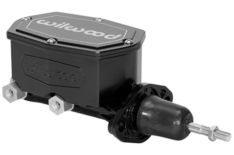 Wilwood Corvette C2 Compact Tandem Master Cylinder - 7/8in Bore Black - 260-16520-BK