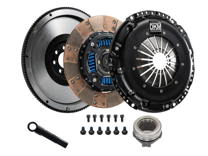 DKM Clutch VW Corrado/GTI/Jetta/Passat (2.8L VR6) Ceramic MC Clutch w/Flywheel (425 ft/lbs Torque) - MC-034-036