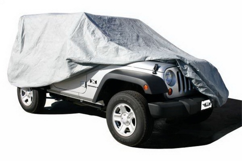 Rampage 2007-2018 Jeep Wrangler(JK) Unlimited Car Cover - Grey - 1204