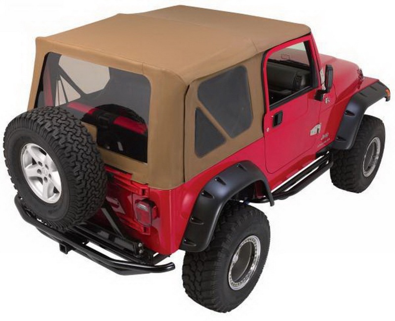 Rampage 1997-2006 Jeep Wrangler(TJ) Complete Top - Spice Denim - 68817