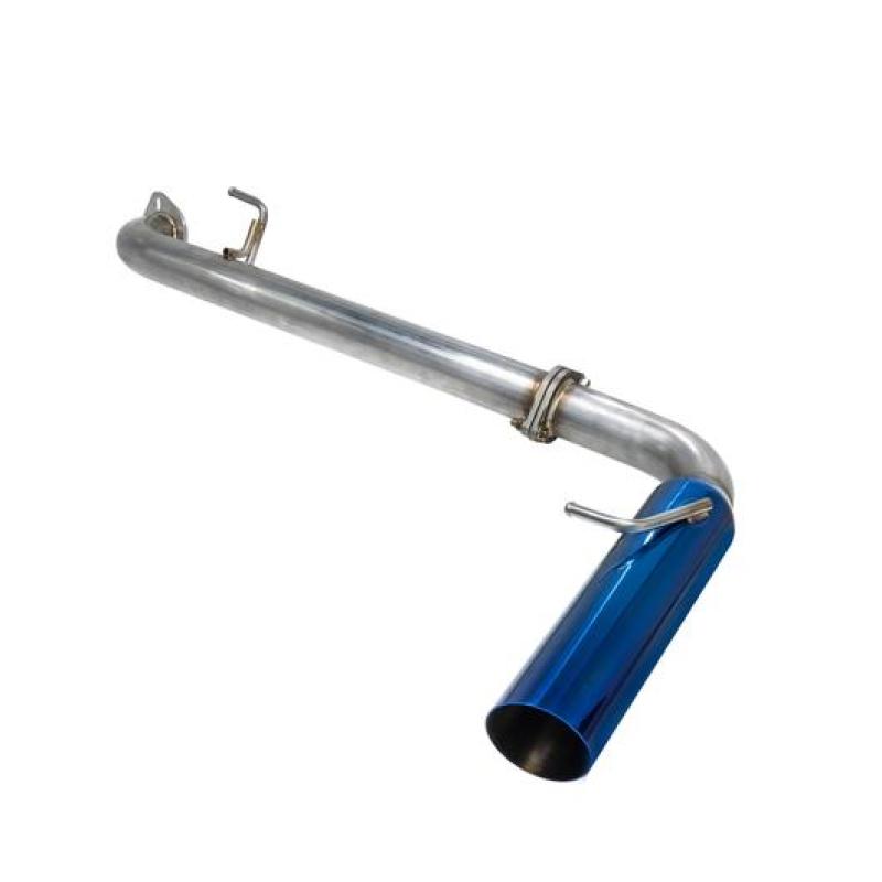 Remark 13+ Subaru BRZ/Toyota 86 Single-Exit Axle Back Exhaust w/Burnt Blue Stainless Single Wall Tip - RO-TBZN-SL