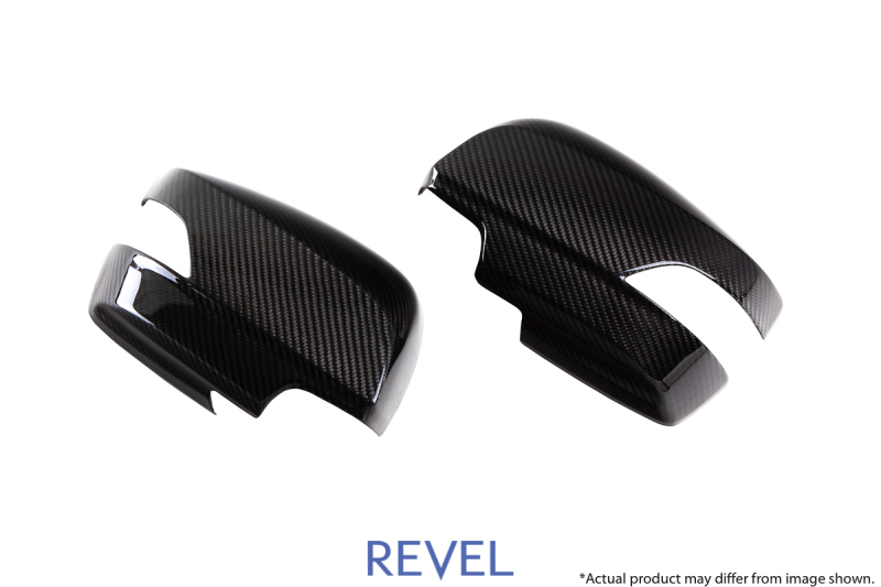 Revel GT Dry Carbon Mirror Covers (Left & Right) 15-18 Subaru WRX/STI - 2 Pieces - 1TR4GT0AS11