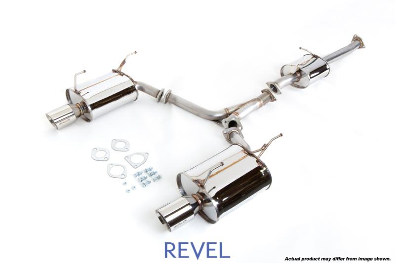 Revel Medallion Touring-S Catback Exhaust - Dual Muffler 00-05 Honda S2000 - T70040R