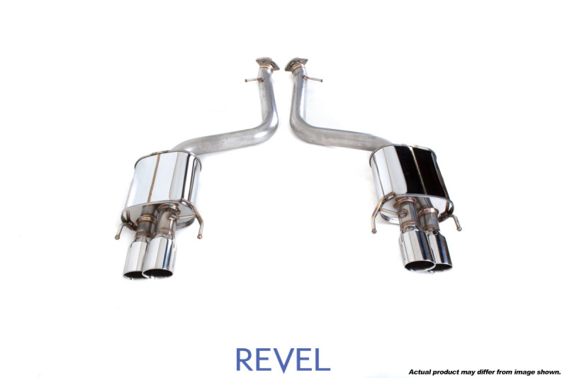 Revel Medallion Touring-S Catback Exhaust - Dual Muffler / Quad Tip / Rear Section 15-16 Lexus RC F - T70180AR