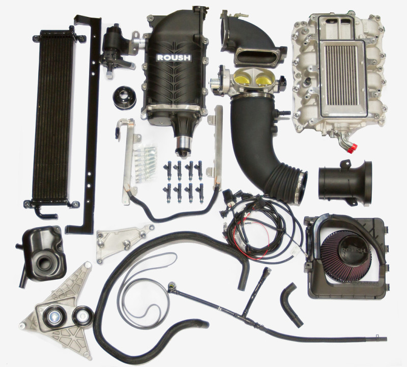 ROUSH 2011-2014 Ford F-150 5.0L V8 570HP Phase 2 Calibrated Supercharger Kit - 421435