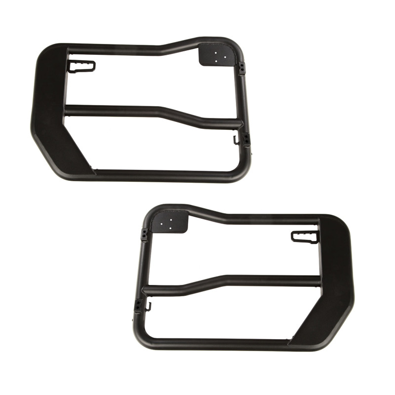 Rugged Ridge Fortis Front Tube Doors 18-20 Jeep JL / 2020 JT - 11509.13